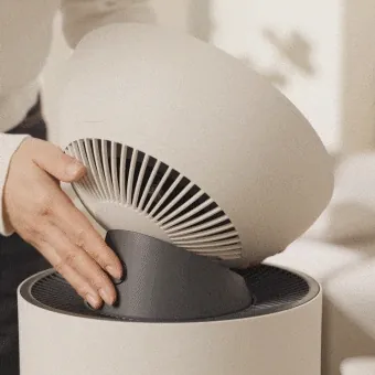 Easy-to-clean air purifer