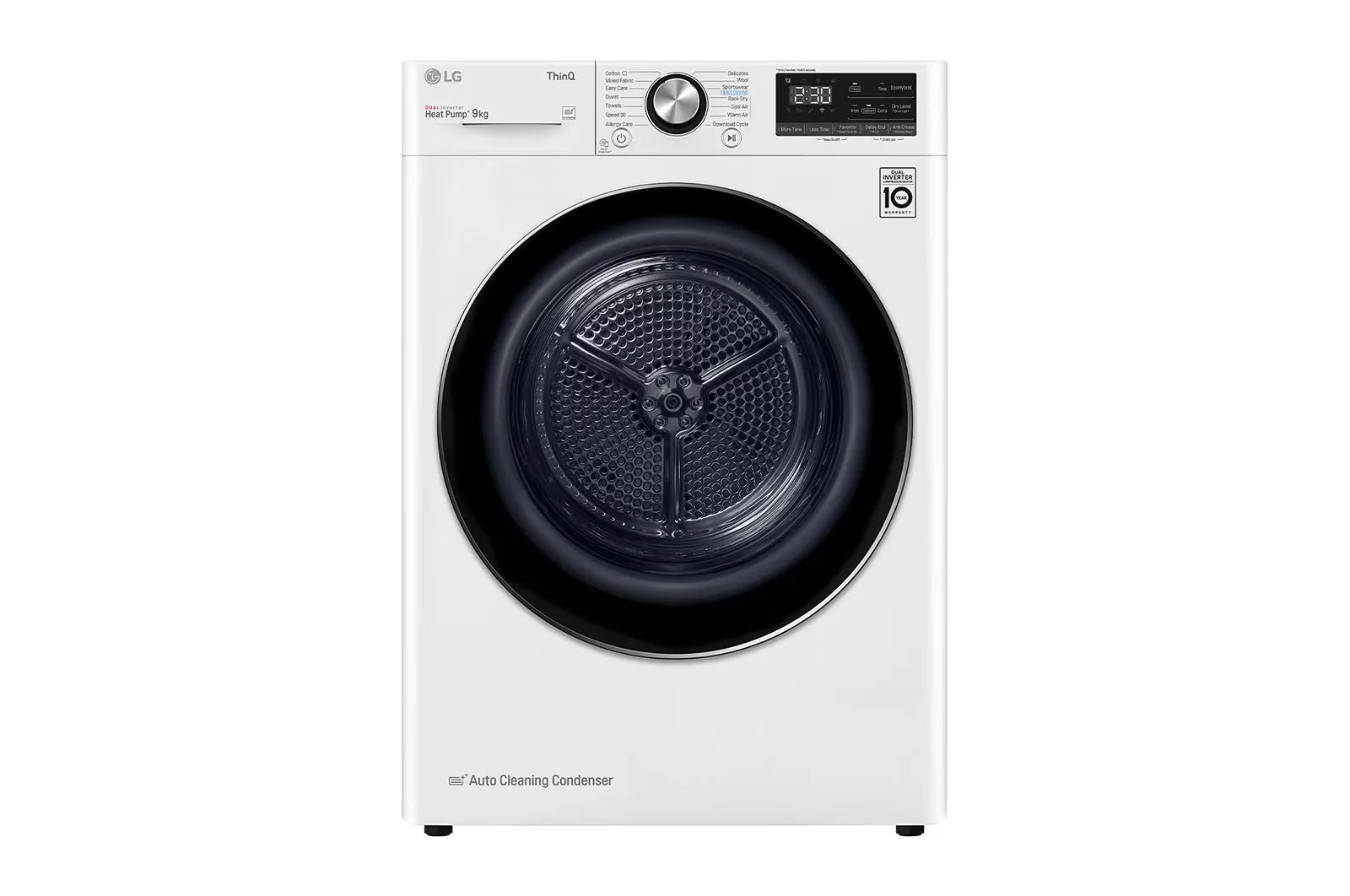 LG 9kg Dual Inverter Heat Pump™ Dryer (White)